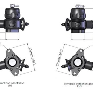 Turbosmart TS-0215-1027 Twin BOV Kit - Nissan GT-R 09+