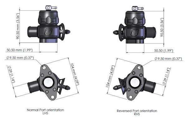 Turbosmart TS-0215-1027 Twin BOV Kit – Nissan GT-R 09+ 3