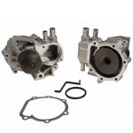 NPW Engine Water Pump for Subaru, 3 Hose Connections