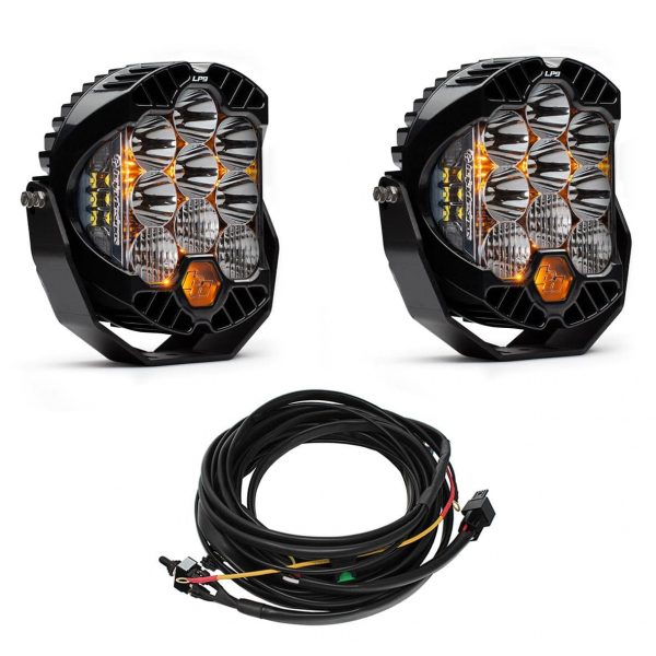 Baja Designs® LP9 Pro™ Pair LED Driving/Combo Lights & Harness Kit Baja Designs® LP9 Pro™ Pair LED Driving/Combo Lights & Harness Kit