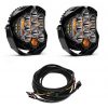 Baja Designs® LP9 Pro™ Pair LED Spot Lights & Harness Kit