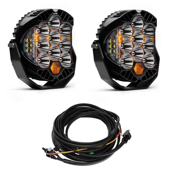 Baja Designs® LP9 Pro™ Pair LED Spot Lights & Harness Kit Baja Designs® LP9 Pro™ Pair LED Spot Lights & Harness Kit