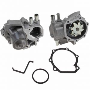 Aisin Engine Water Pump WPF006 for Subaru, 3 Hose Connections