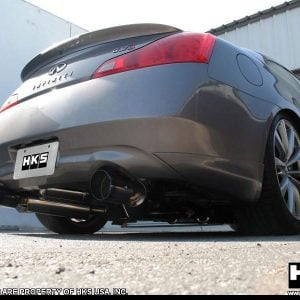 HKS 32009-BN003 Dual Catback Exhaust, for 08-13 Infiniti G37 Coupe HKS 32009-BN003 Dual Catback Exhaust, for 08-13 Infiniti G37 Coupe
