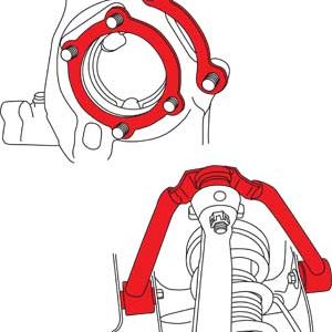 SPC® 72123 Front Adjustable Control Arms for 350Z, G35 SPC® 72123 Front Adjustable Control Arms for 350Z, G35