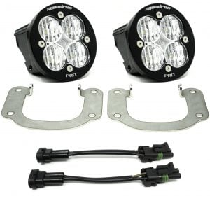 Baja Designs® LED Pro Fog Light Kit, 2016+ Nissan Titan
