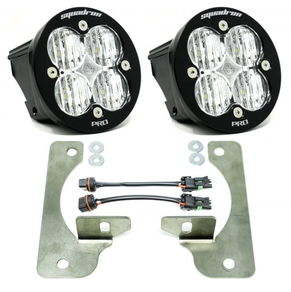 Baja Designs® Squadron-R™ LED Fog Lights Kit (Jeep Wrangler JL/ Gladiator JT)