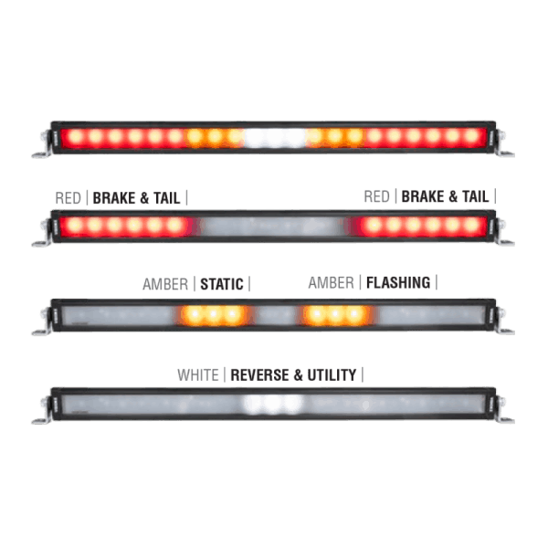 TotalZParts_Vision-X-Rear-LED-XPL-Chaser-Bars_RZR-Red-Brake-Amber-Flashing-White-Reverse