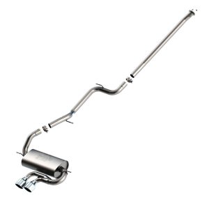 Borla® 2.5" S-Type Stainless Catback Exhaust (2013-2018 Focus ST)