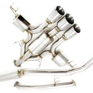 GReddy Supreme SP Triple Exit Catback Exhaust, 2017+ Civic Type R