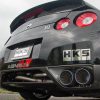 HKS Titanium Superior specR Exhaust, Nissan GT-R R35