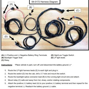 Baja Designs® Switch Wiring Harness, LP9 Pro / LP6 Pro, 2-light Max