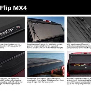 BAK BakFlip MX4 Hard Folding Tonneau Bed Cover 15-20 F150 5.5 FT