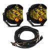 Baja Designs® LP6 Pro™ LED Amber Driving/Combo Light Pair with Harness Kit