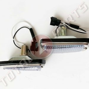 Datsun 240Z 260Z 280Z Clear White Side Marker Lights Set, 70-78