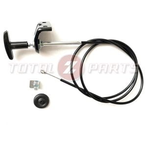 Datsun 240Z 260Z Reproduction Hood Latch Release Cable Assembly, 70-74