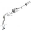 BORLA Cat-Back Touring Exhaust, 10-14 Ford F-150 SVT Raptor / Harley Davidson