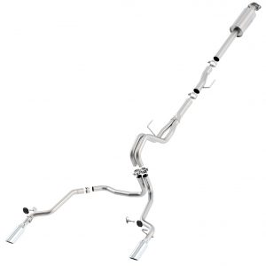 Borla® Cat-Back ATAK Split Rear Exit Exhaust (15-20 Ford F150 V6 EcoBoost & V8)