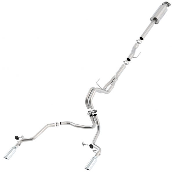 Borla® Cat-Back ATAK Split Rear Exit Exhaust (15-20 Ford F150 V6 EcoBoost & V8) Borla® Cat-Back ATAK Split Rear Exit Exhaust (15-20 Ford F150 V6 EcoBoost & V8)