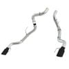 BORLA Black Chrome Dual Tail Pipes, 17-19 Ford Raptor