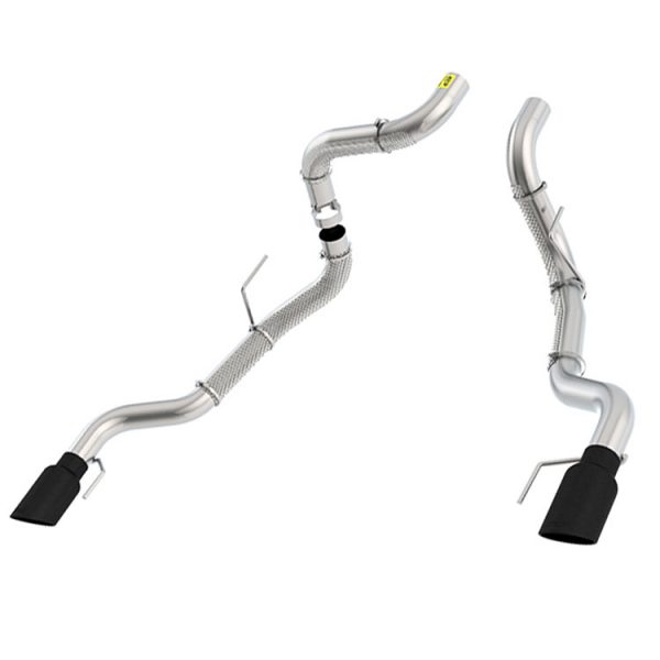 BORLA Black Chrome Dual Tail Pipes, 17-19 Ford Raptor BORLA Black Chrome Dual Tail Pipes, 17-19 Ford Raptor