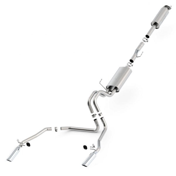 BORLA Catback S-Type Exhaust, 11-14 Ford F-150 5.0L V8