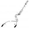 BORLA Catback S-Type Exhaust (Black Tips), 11-14 Ford F150 V8