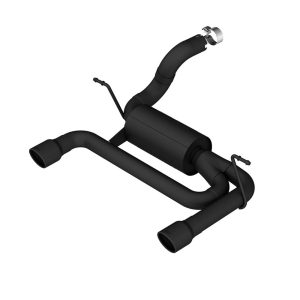 Borla® Axle Back ATAK Exhaust (Black) 18-24 Jeep Wrangler
