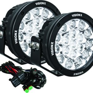 CG2 Multi LED 6.7 inch Cannon Lights. Waterproof. Includes harness, mounts. Broad driving combination beam pattern. Truck, SUV.