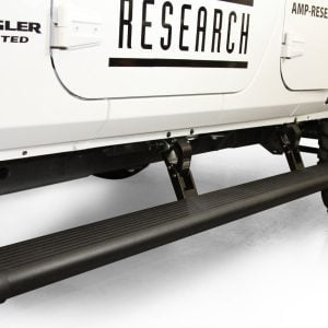 AMP PowerStep Electric Running Boards for 18-UP Jeep Wrangler JL 4-Door