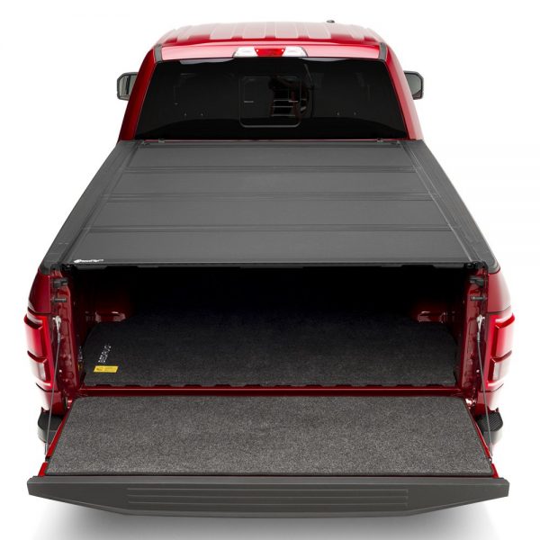 TotalZParts_BAK-MX4-FOLDING-TONNEAU-Aluminum-Bed-Cover_2004-2014-Ford-F150-Pickup-6ft-6in-448307-open-tailgate