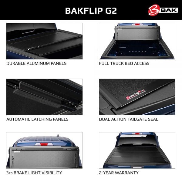 TotalZParts_BAKFlip-G2-Hard-Folding-Truck-Bed-Cover-Aluminum_Latching-seal-warranty