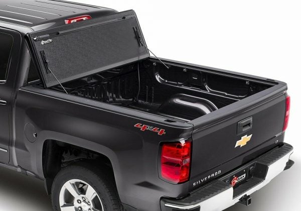 TotalZParts_BAKFlip-G2-Hard-Folding-Truck-Bed-Cover_2019-Chevy-GMC-Silverado-Sierra-Short-Bed-open