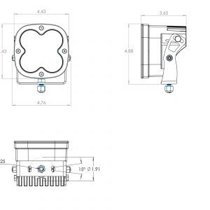 Baja Designs® XL Sport™ LED Lights Pair Driving/Combo Baja Designs® XL Sport™ LED Lights Pair Driving/Combo