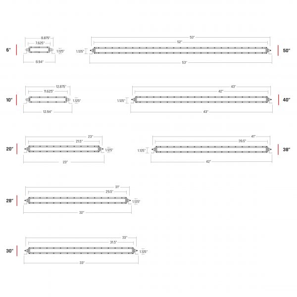 TotalZParts_RIGID_SR-Series_Line_Drawing_LED-Bar-Length
