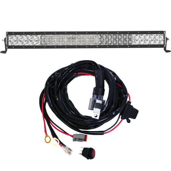 Rigid Industries® E-Series Pro 30-inch Spot/Flood Combo LED Light Bar w/Harness