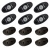 Rigid LED A-Series Rock Light Kit, 6 Piece, Cool White