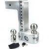 Weigh Safe 10″ Drop Hitch, 3″ Shank, w/Key Lock & Hitch Pin