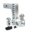 Weigh Safe® 8″ Drop Hitch 3″ Receiver w/ Tongue Weight Gauge 21,000LBS