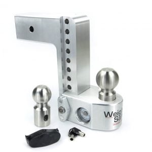 Weigh Safe® 8" Drop Hitch 3" Receiver w/ Tongue Weight Gauge 21,000LBS