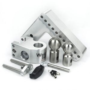 Weigh Safe® 8" Drop Hitch 3" Receiver w/ Tongue Weight Gauge 21,000LBS Weigh Safe® 8" Drop Hitch 3" Receiver w/ Tongue Weight Gauge 21,000LBS
