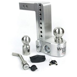 Weigh Safe 8" Drop Hitch, 2" Shank, w/Key Lock & Hitch Pin