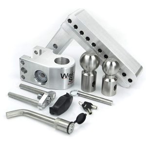 Weigh Safe 8" Drop Hitch, 2" Shank, w/Key Lock & Hitch Pin Weigh Safe 8" Drop Hitch, 2" Shank, w/Key Lock & Hitch Pin