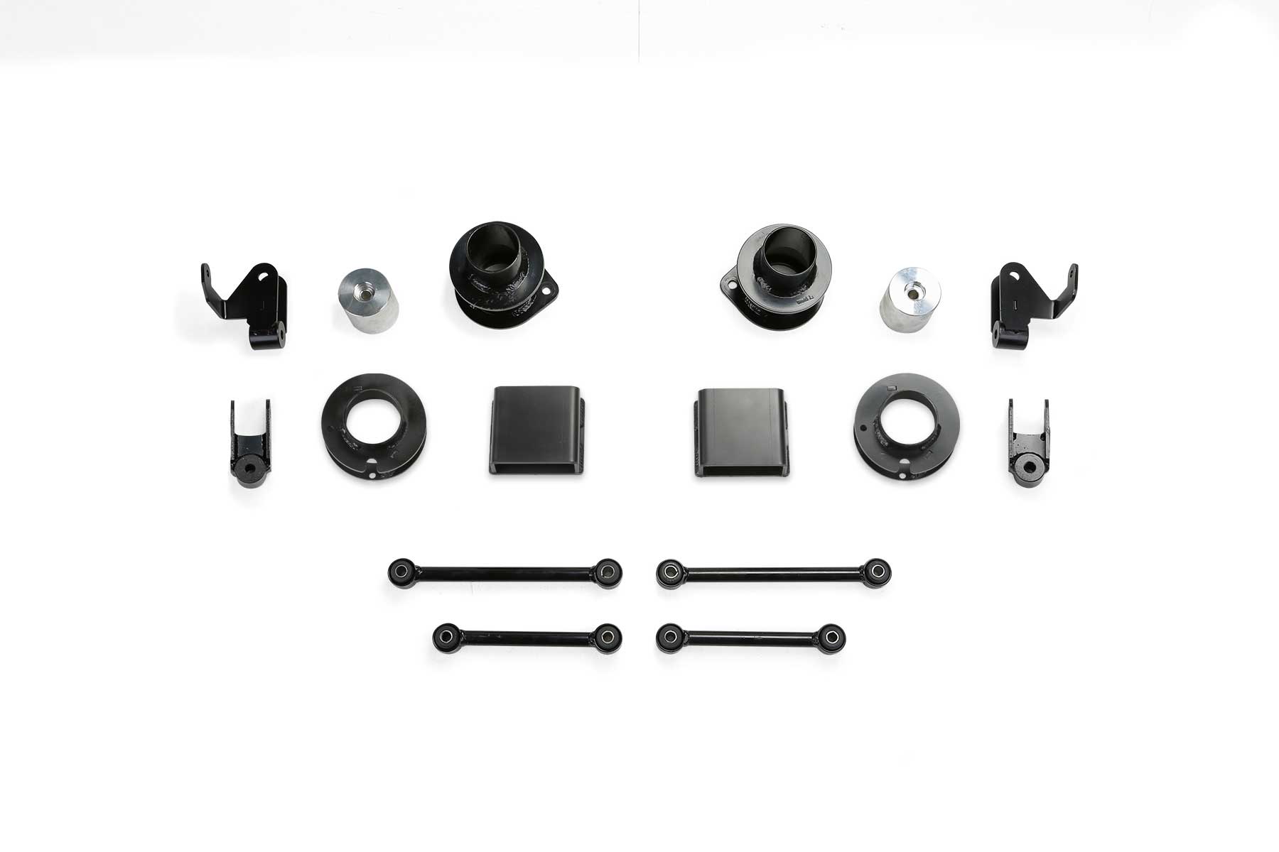 thumbnail interactive-video image 1 of 3" Front & Rear Lift Kit With Sway Bar & Shock Extenders For Jeep Gladiator JT 2019+ | Heavy-Duty Steel | Ready For 35" Tires 1 of 5