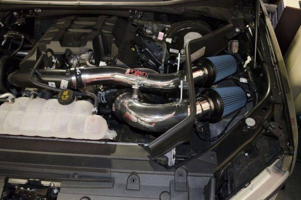 TotalZParts_Injen-Cold-Air-Intake-Dual-Ford-F150-Raptor-Turbo_PF9015P-Polished-Installed-Performance