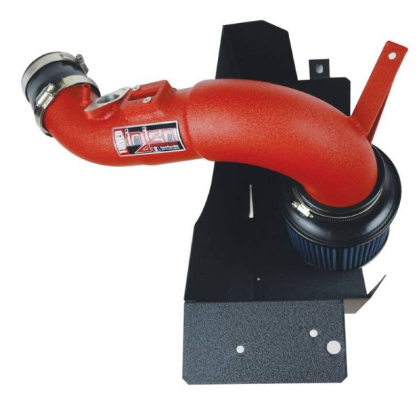 Short Ram Cold Air Intake (Red), Injen, 17-19 Civic Type R