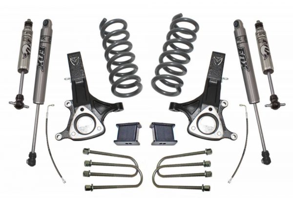 Maxtrac Suspension™ 7" Lift Kit w/ Fox Shocks, 02-08 RAM 1500 2WD Maxtrac Suspension™ 7" Lift Kit w/ Fox Shocks, 02-08 RAM 1500 2WD