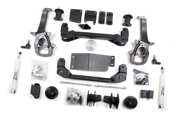 Zone Offroad® 4" Lift Kit, 2012 RAM 1500 4WD Zone Offroad® 4" Lift Kit, 2012 RAM 1500 4WD