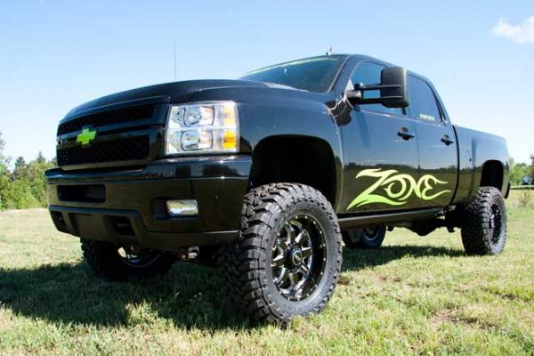 Zone Offroad® 5" Lift Kit (Nitro Shocks) 11-19 Silverado/Sierra 2500HD/3500HD Zone Offroad® 5" Lift Kit (Nitro Shocks) 11-19 Silverado/Sierra 2500HD/3500HD