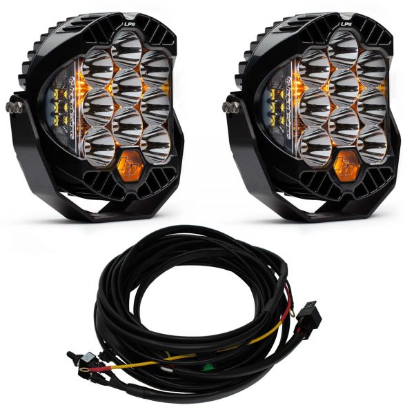 Baja Designs® LP9™ Pair LED Racer Edition Spot Lights & Harness Kit Baja Designs® LP9™ Pair LED Racer Edition Spot Lights & Harness Kit